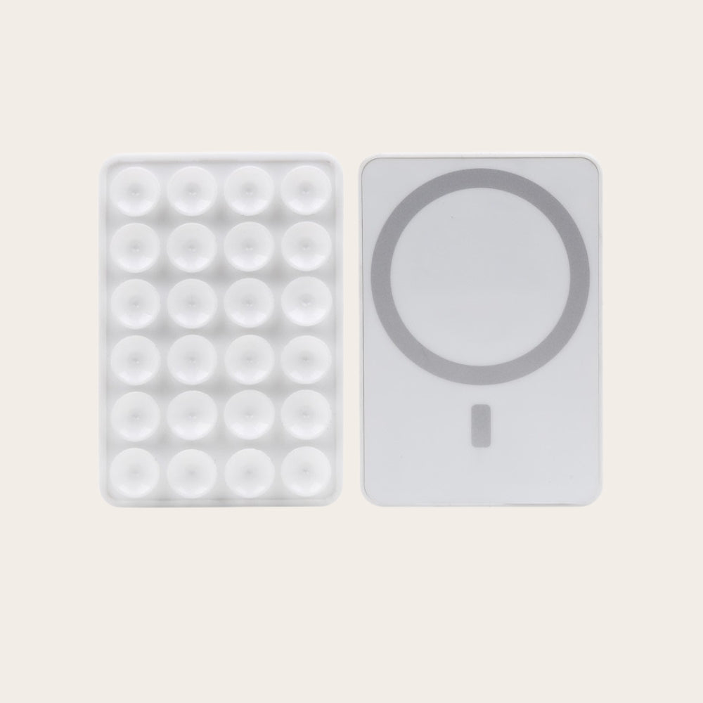 Magnetic Phone Suction Holder - White