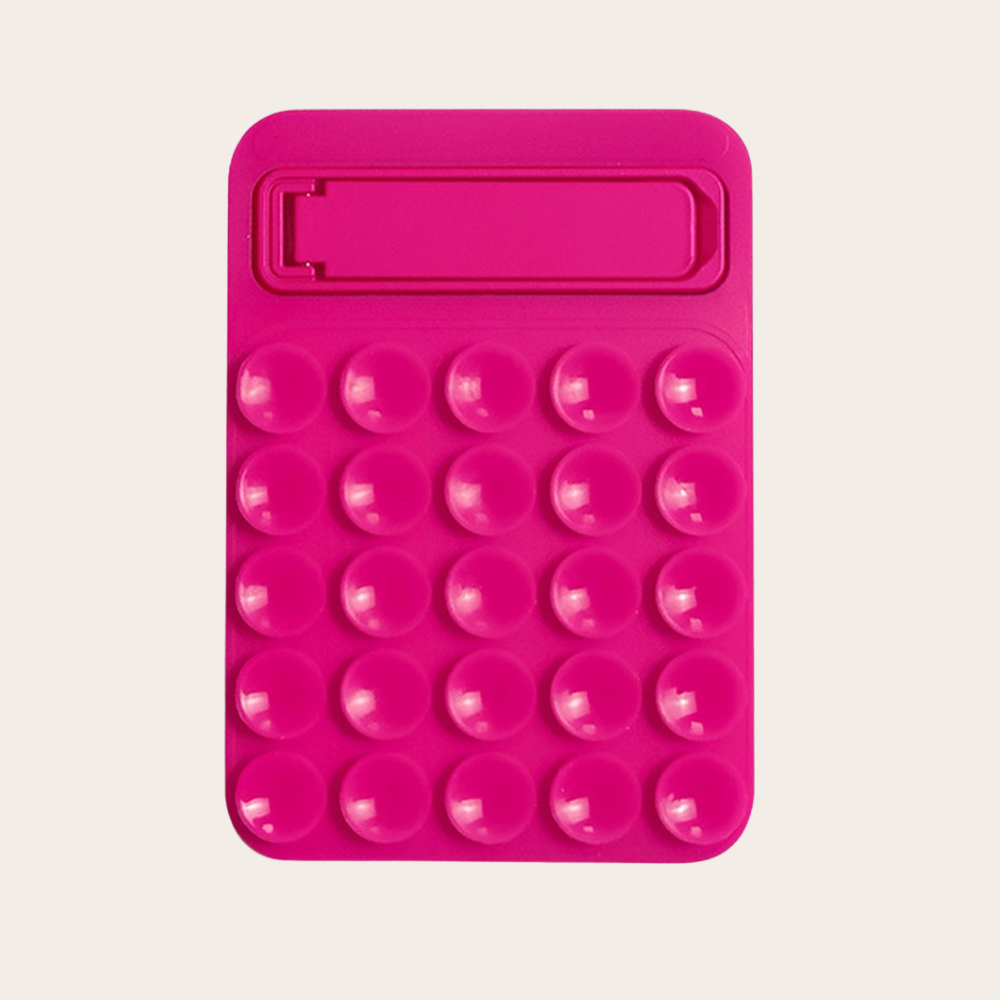 Magnetic Phone Suction Holder - Hot Pink