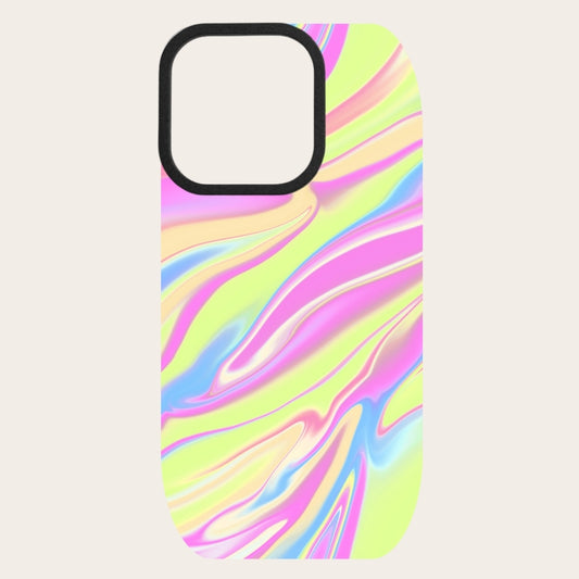 Cotton Candy Swirl Snap-On Backing