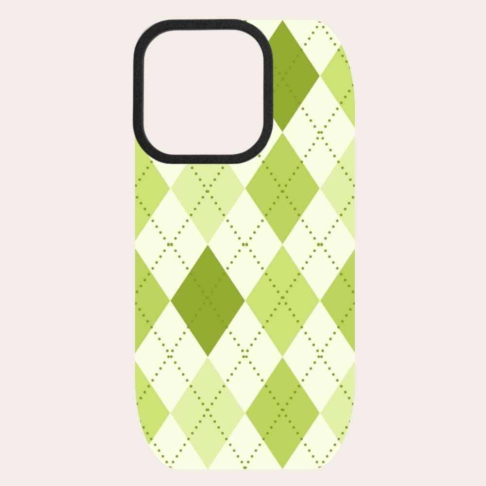 Green Diamond Snap-On Backing
