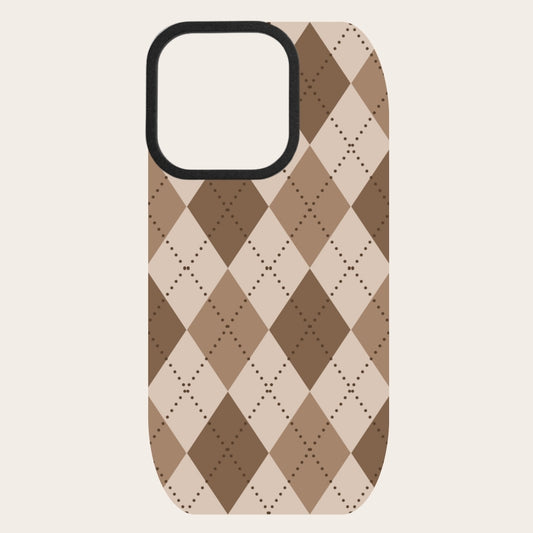 Brown Diamond Snap-On Backing