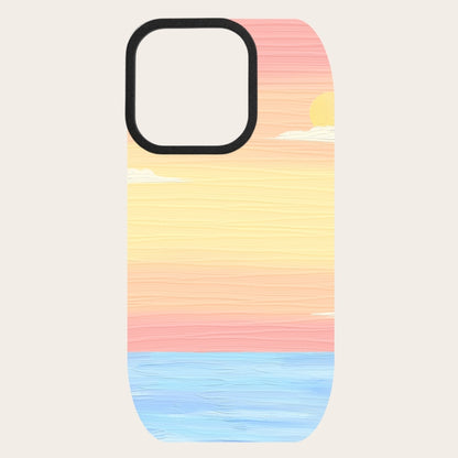 Pastel Shoreline Snap-On Backing