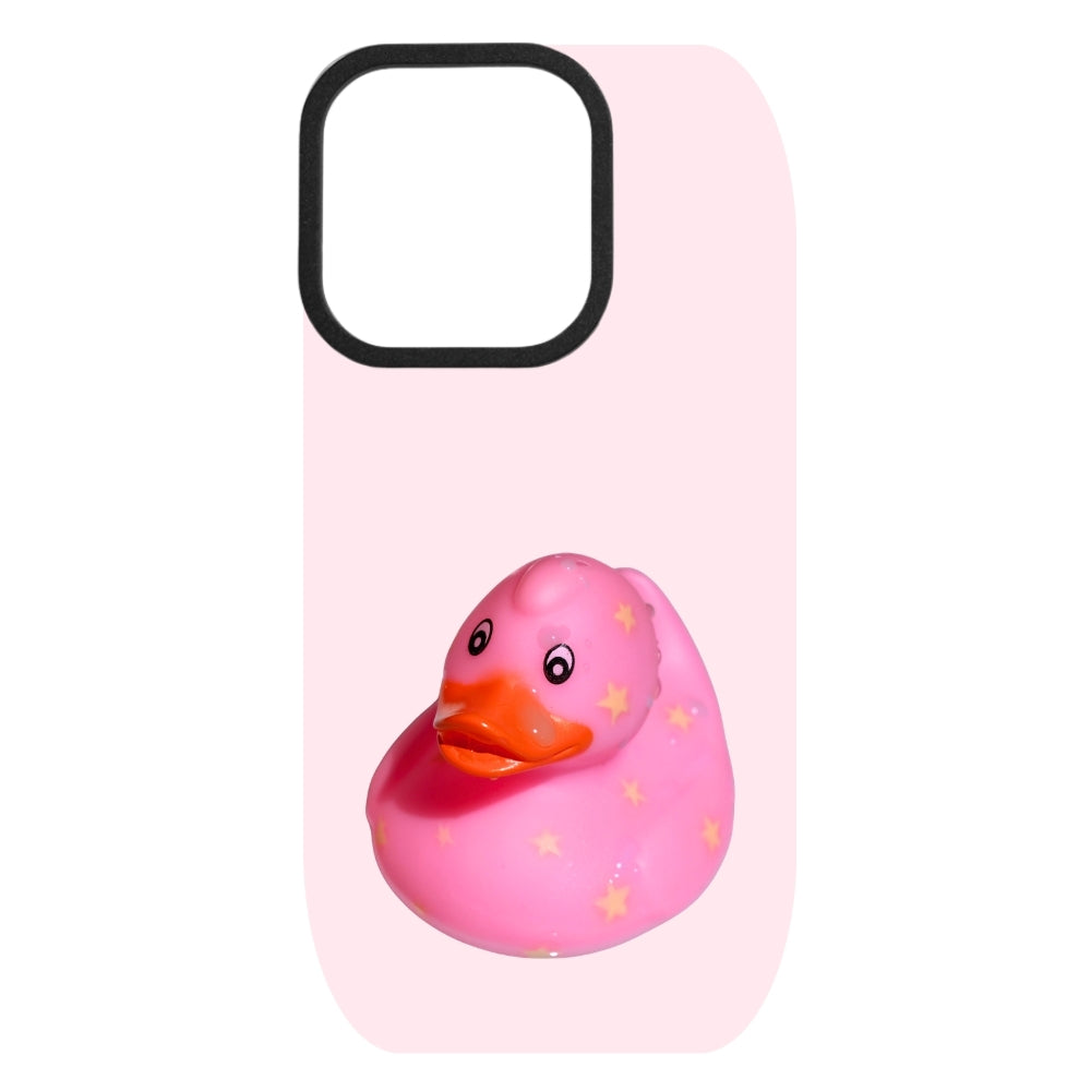 Pink Ducky Snap-On Backing