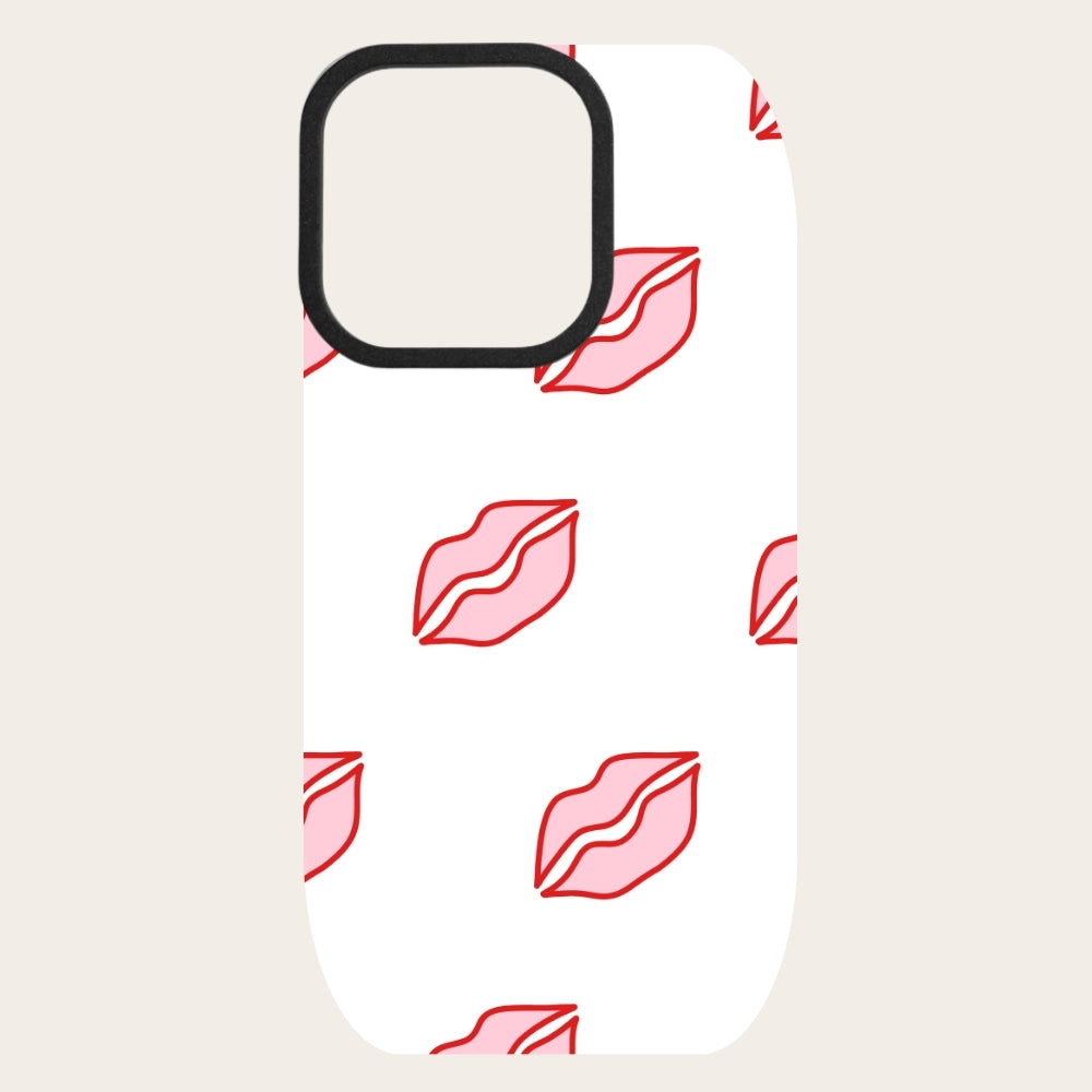 Kissy Lips Snap-On Backing