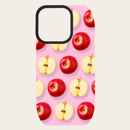 Pink Apple Snap-On Backing
