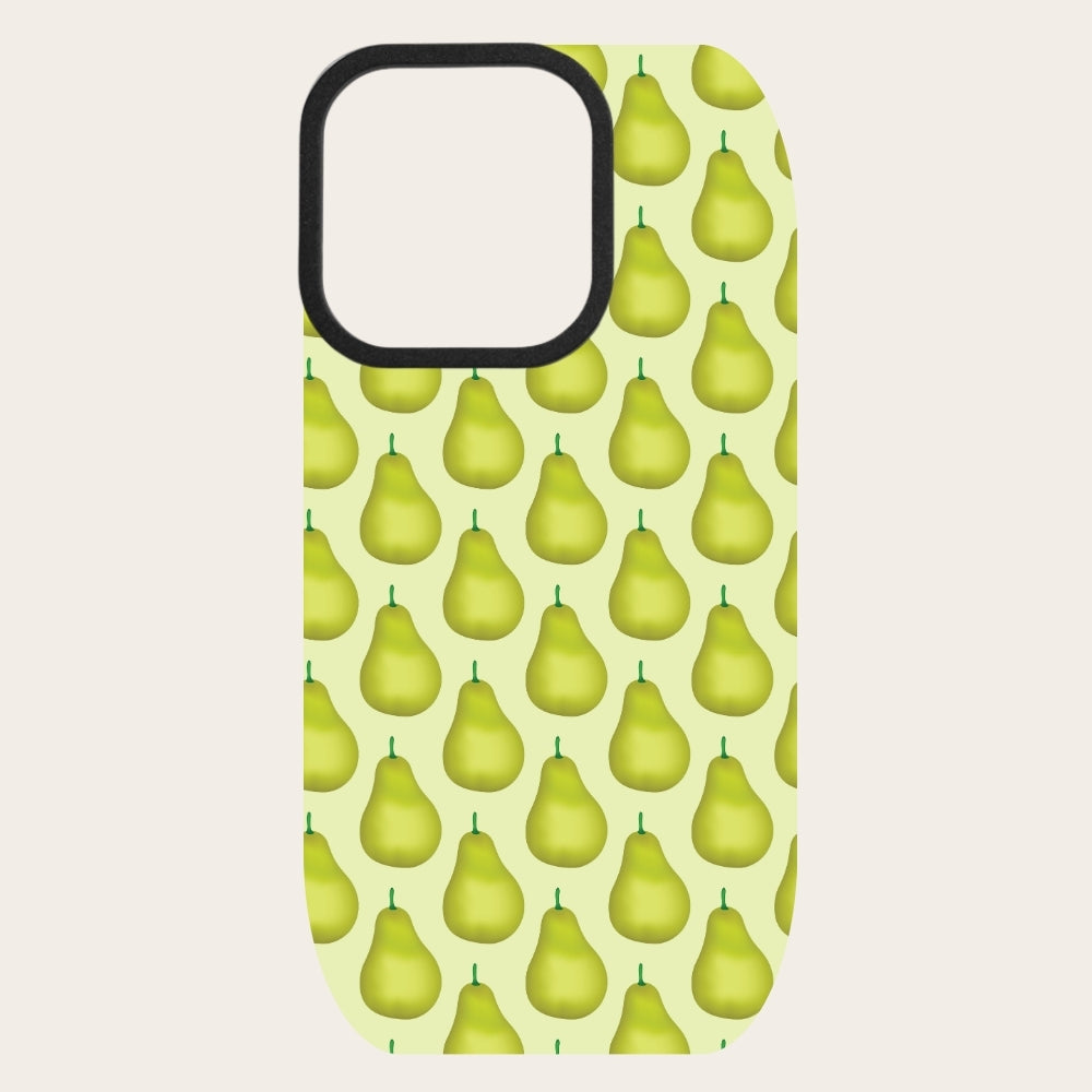 Green Pear Snap-On Backing