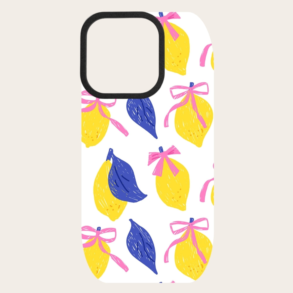Blue Lemon Snap-On Backing