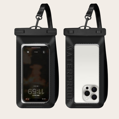 Waterproof Phone Bag - Black