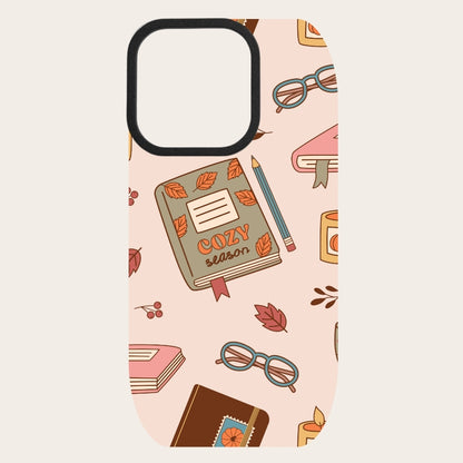 Cozy Book Season Snap-On Backing