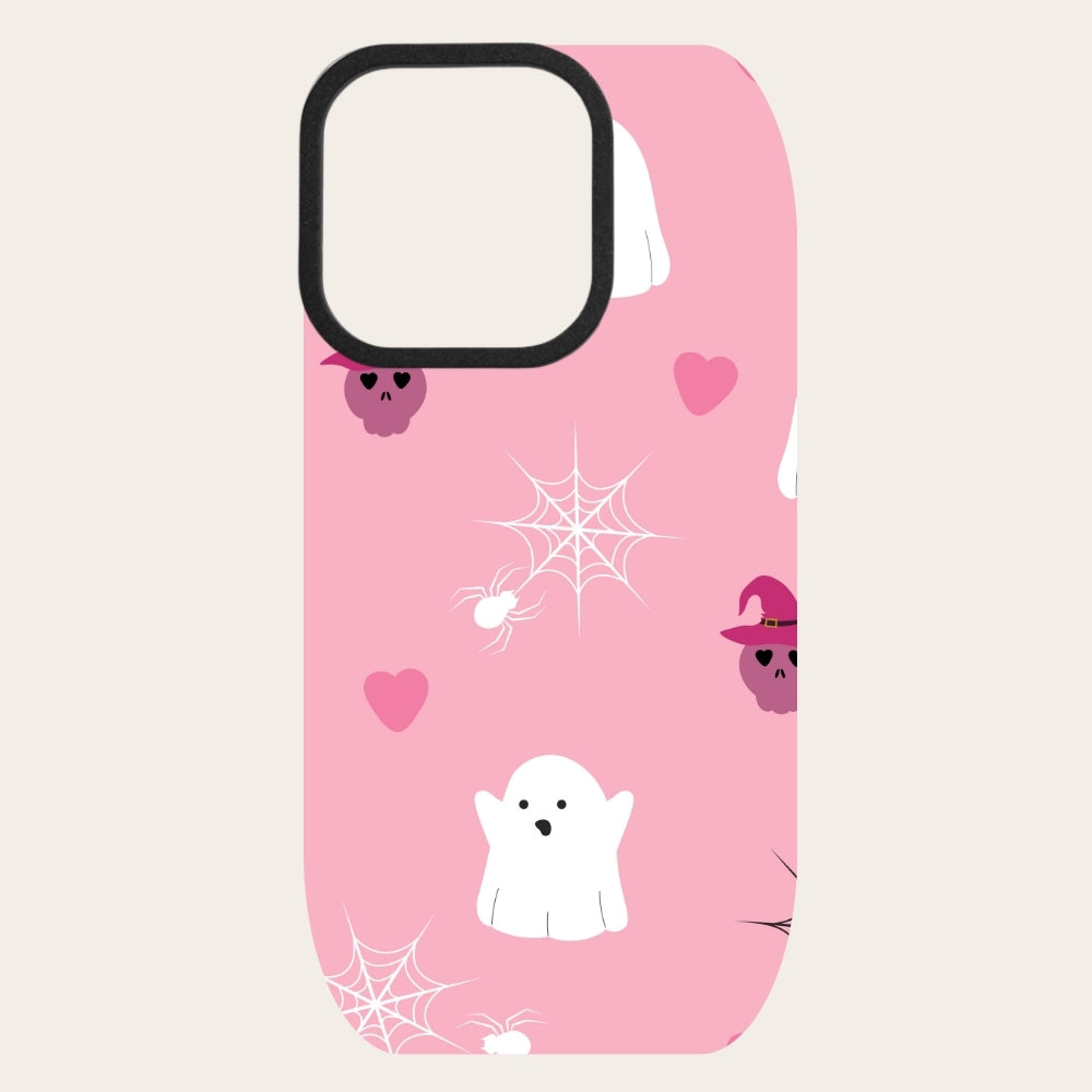 Pink Halloween Snap-On Backing