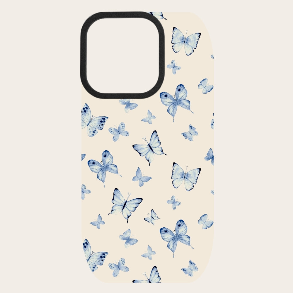 Blue Butterfly Snap-On Backing