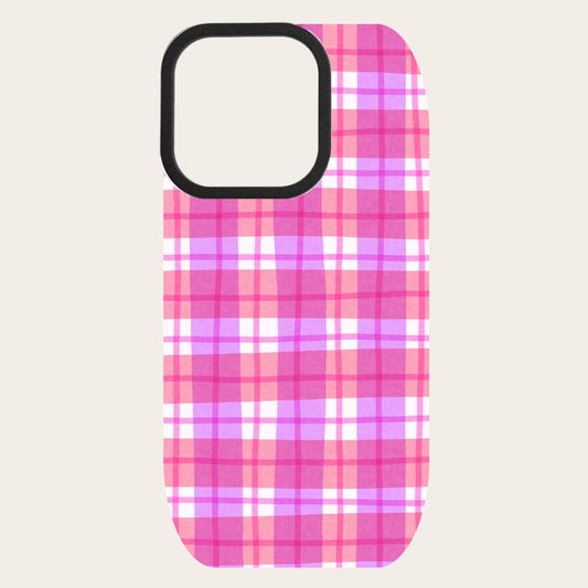 Y2K Plaid Snap-On Backing