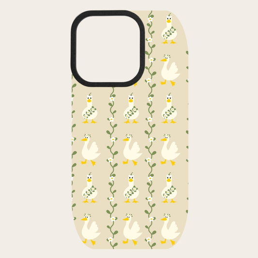 Floral Ducky Snap-On Backing
