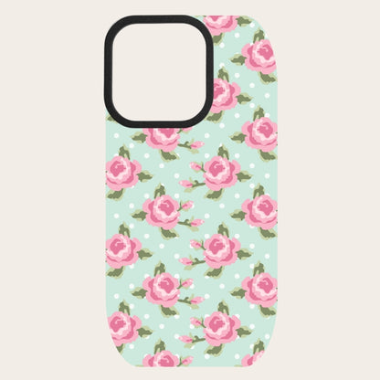 Mint Rose Snap-On Backing