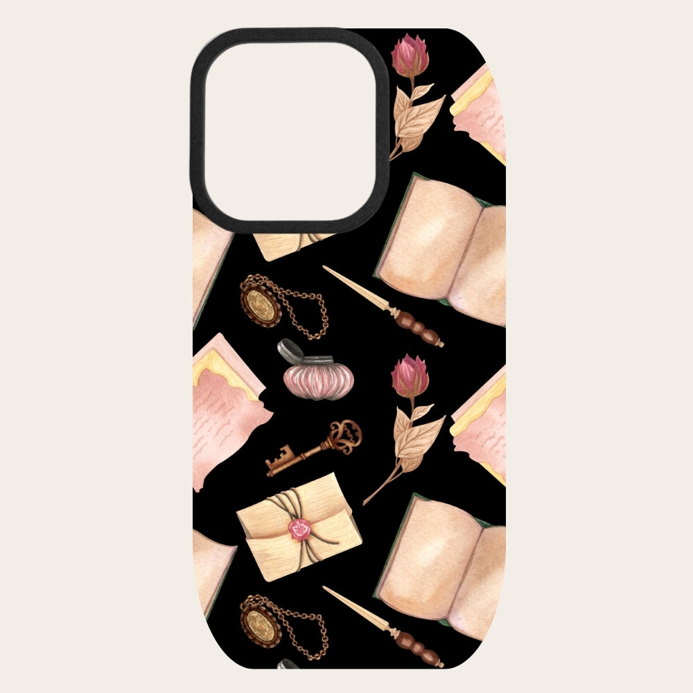 Vintage Girl Snap-On Backing