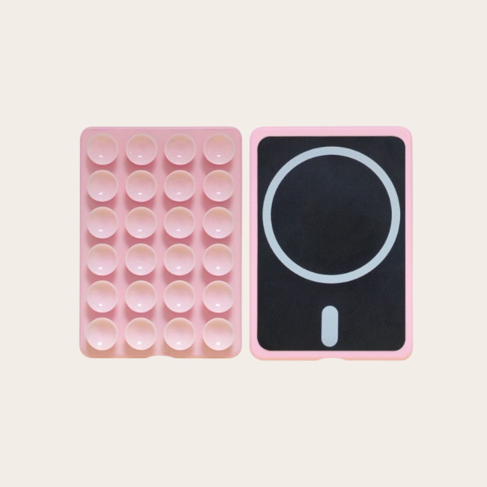 Magnetic Phone Suction Holder - Soft Pink