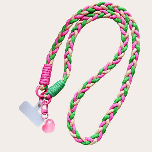 Elastic Phone Crossbody Straps - Tulip Garden