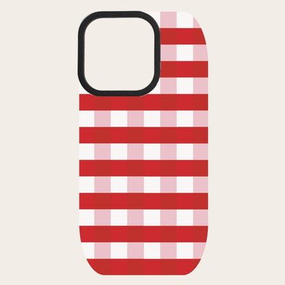 Cherry Gingham Snap-On Backing