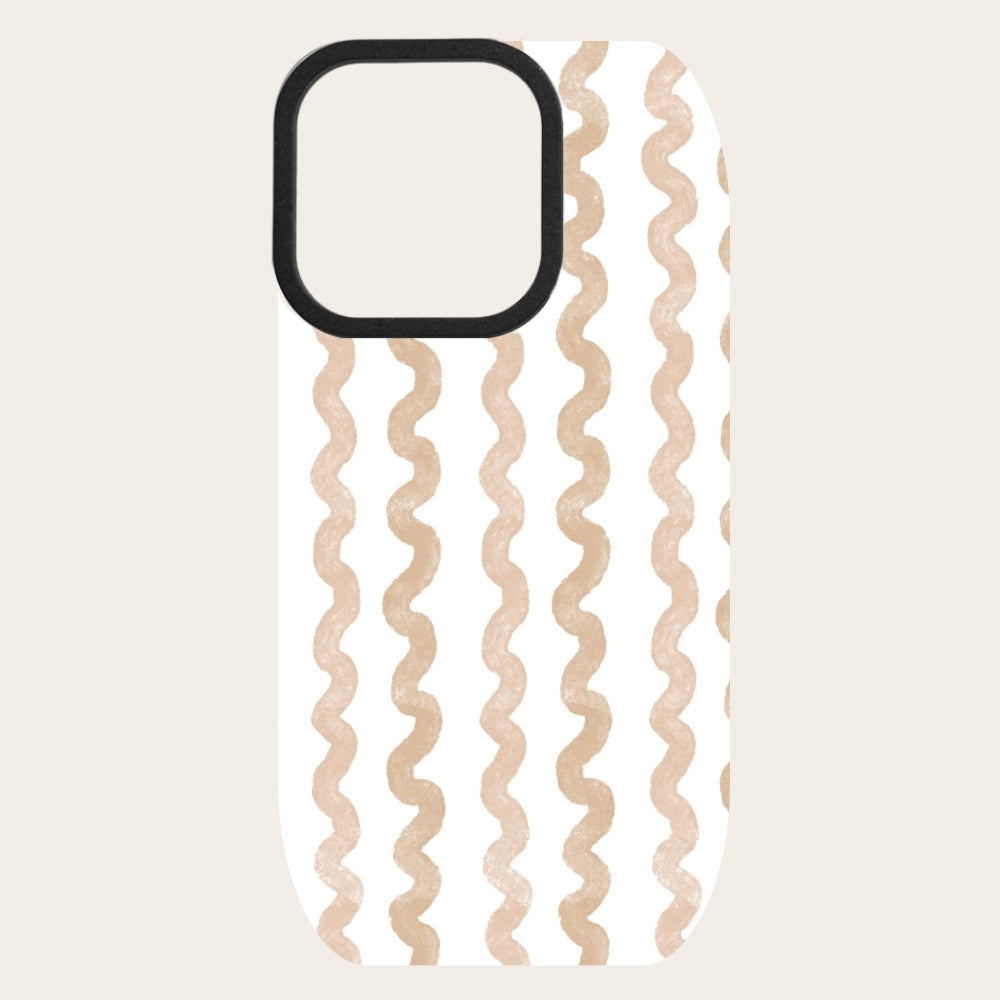 Latte Wave Snap-On Backing
