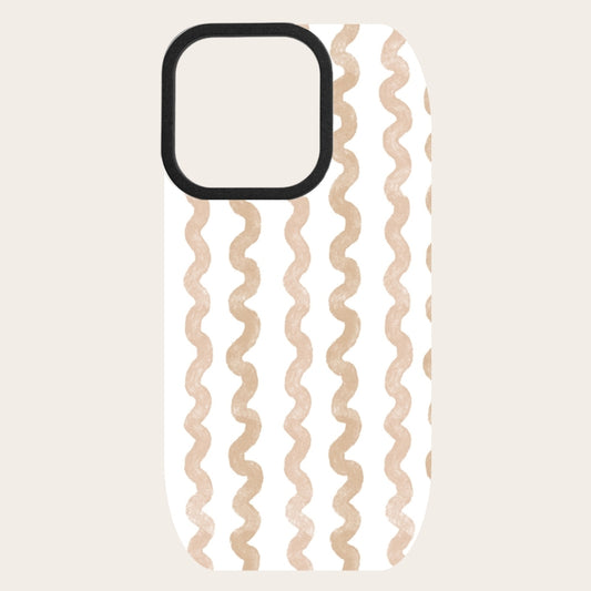 Latte Wave Snap-On Backing