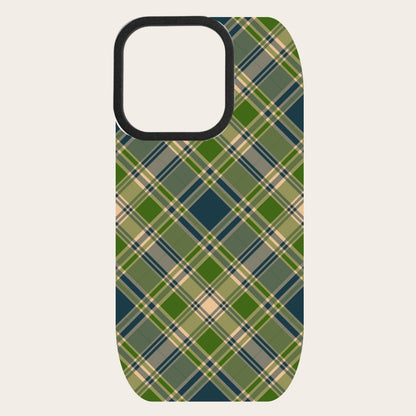 Forest Plaid Snap-On Backing