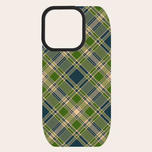 Forest Plaid Snap-On Backing