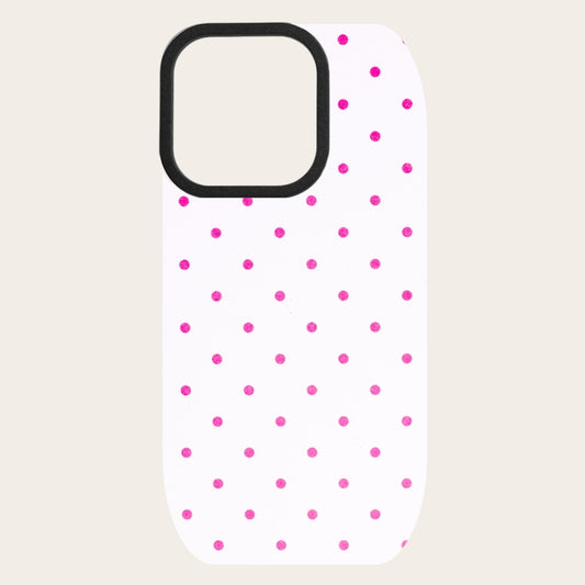 Hot Pink Dot Snap-On Backing