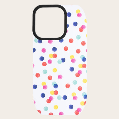Confetti Polka Dot Snap-On Backing