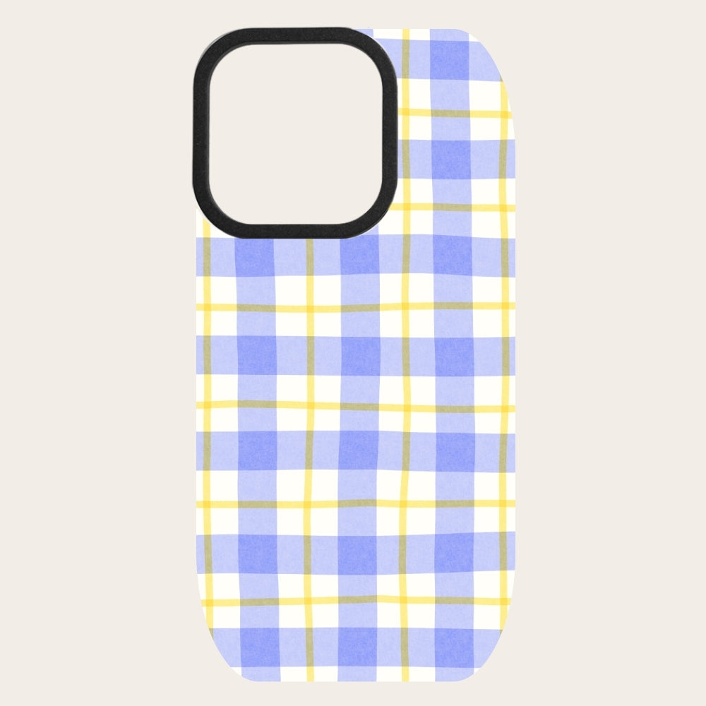 Iris Gingham Snap-On Backing