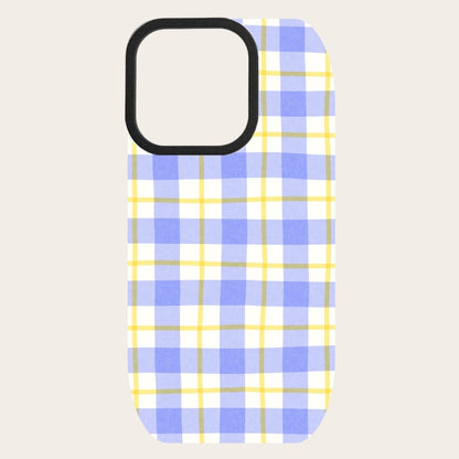 Iris Gingham Snap-On Backing
