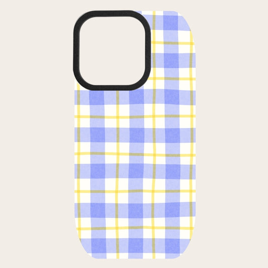 Iris Gingham Snap-On Backing