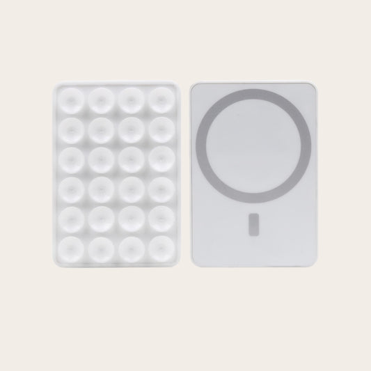 Magnetic Phone Suction Holder - White