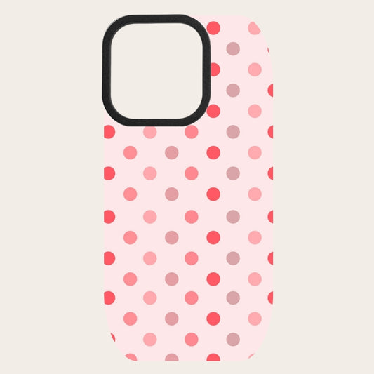 Strawberry Polka Dot Snap-On Backing