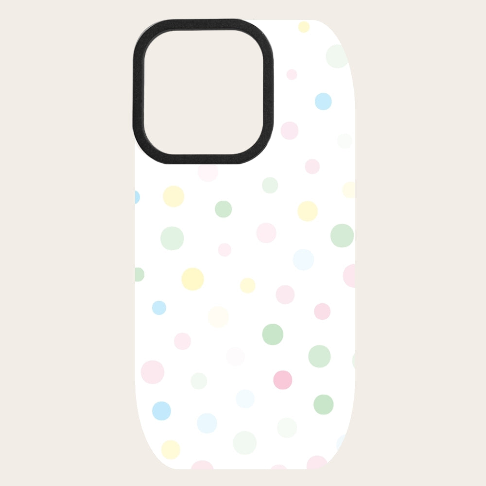 Pastel Confetti Polka Dot Snap-On Backing