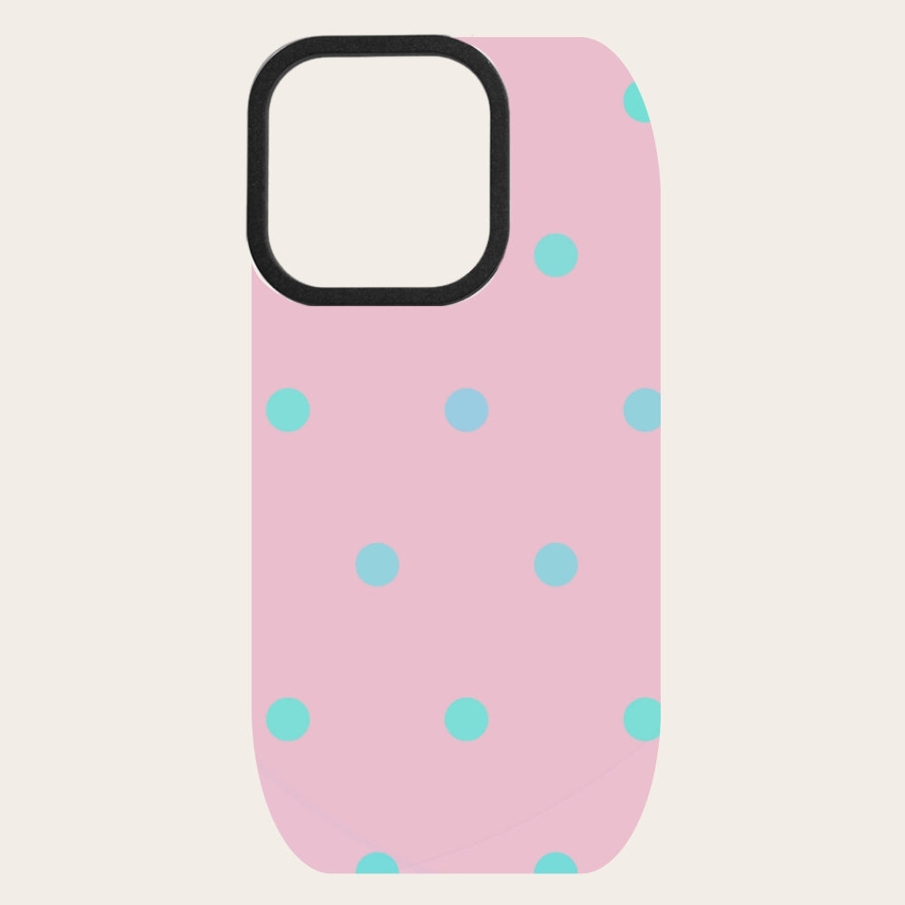 Lilac Polka Dot Snap-On Backing