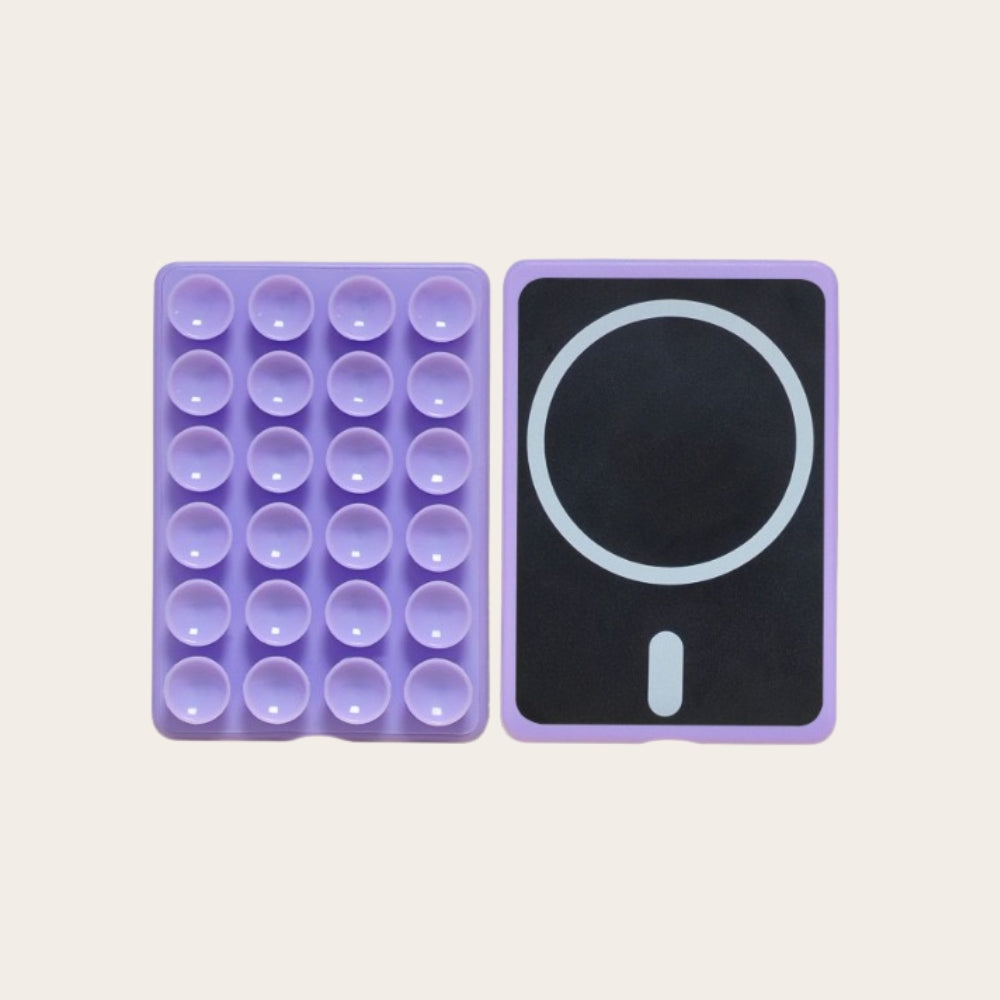 Magnetic Phone Suction Holder - Soft Purple