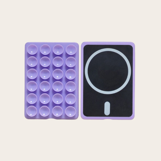 Magnetic Phone Suction Holder - Soft Purple