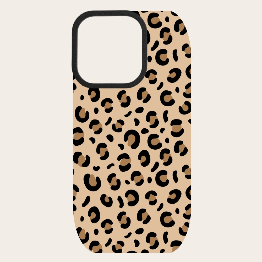 Caramel Leopard Snap-On Backing