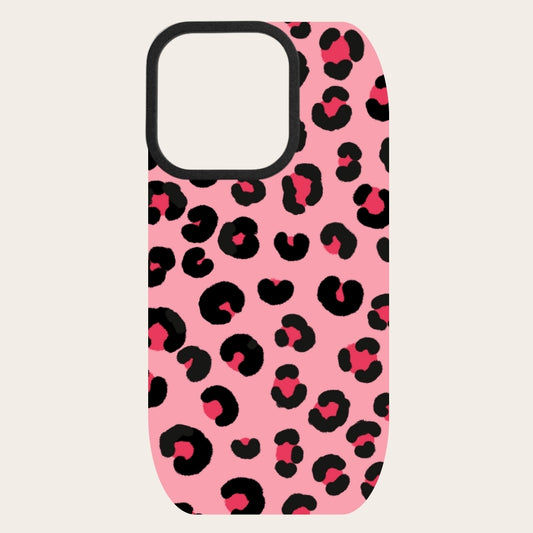 Pink Leopard Snap-On Backing