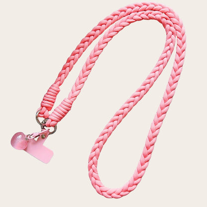 Elastic Phone Crossbody Straps - Soft Life Pink