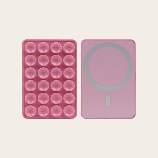 Magnetic Phone Suction Holder - Grapefruit