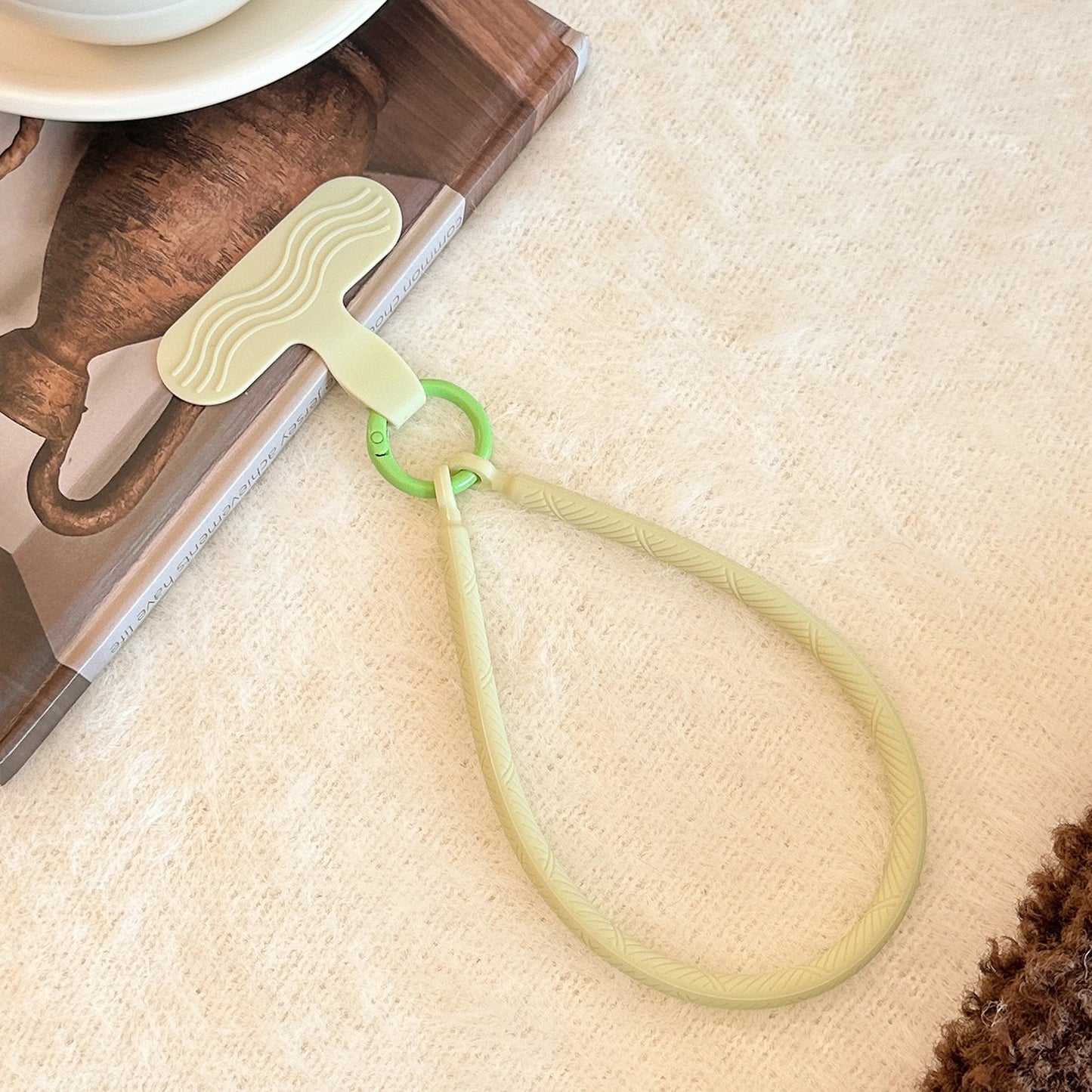 Simple Phone Charm - Light Green